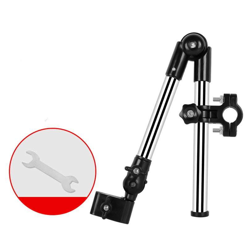 Bike Umbrella Holder, Cycle Umbrella Mount, E-Bike Rain Protector - available at Sparq Mart