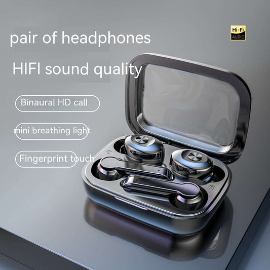 Bluetooth Wireless Earbuds, Effortless Audio Connectivity, Extended Battery Earphones - available at Sparq Mart