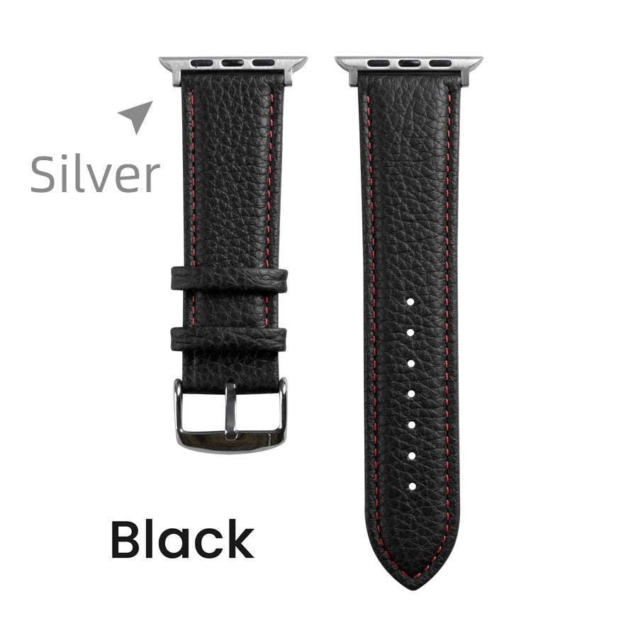 Calf Leather Band, Leather Strap Taupe, Monochrome Watch Straps - available at Sparq Mart