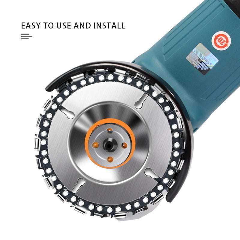 Carbide Chain Disc, Chainsaw Woodworking Disc, Precision Carving Disc - available at Sparq Mart