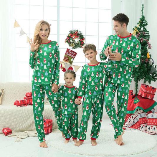 Christmas loungewear, long sleeve pajama set, printed letter - available at Sparq Mart