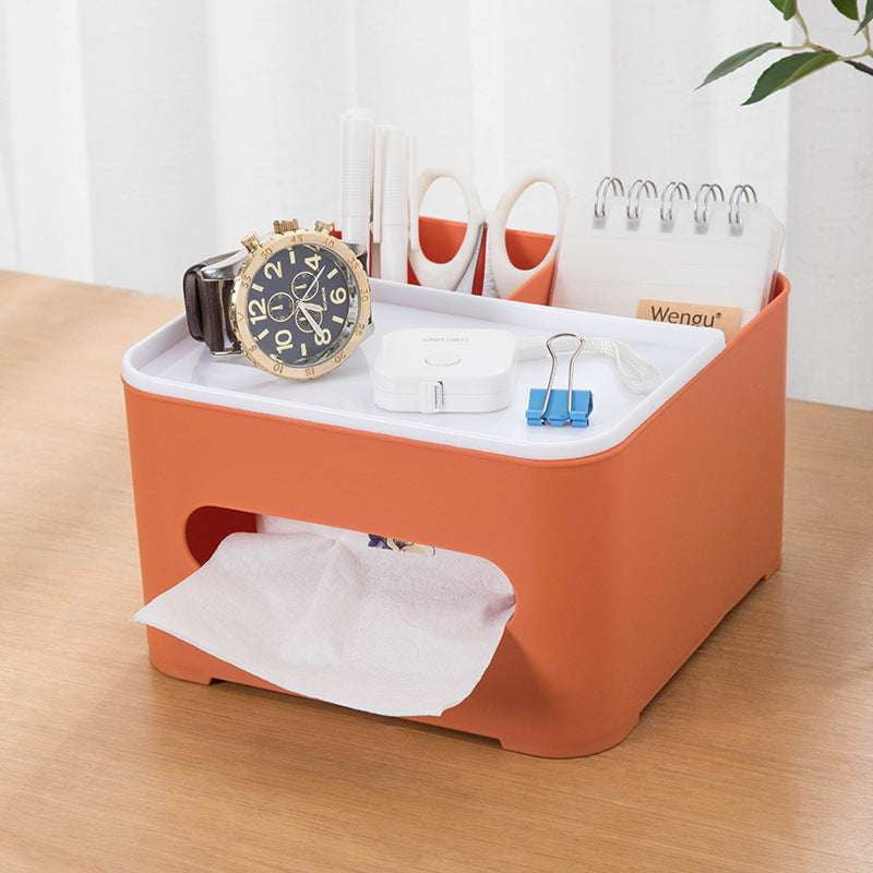 Designer Tissue Holder, Living Room Organizers, Stylish Storage Box - available at Sparq Mart