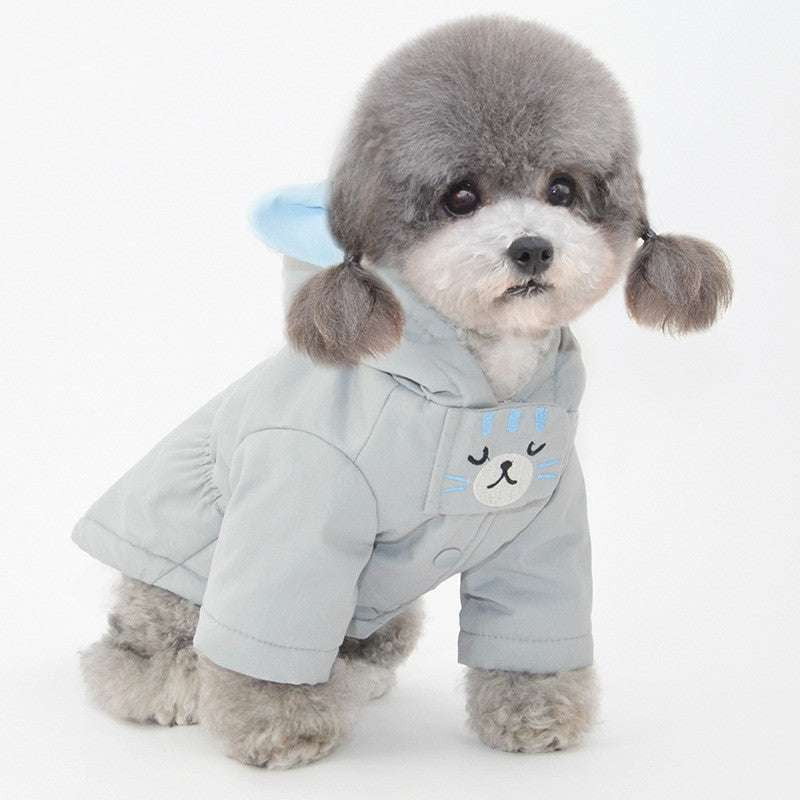 Dog Winter Coat, Pet Warm Clothing, Small Dog Apparel - available at Sparq Mart