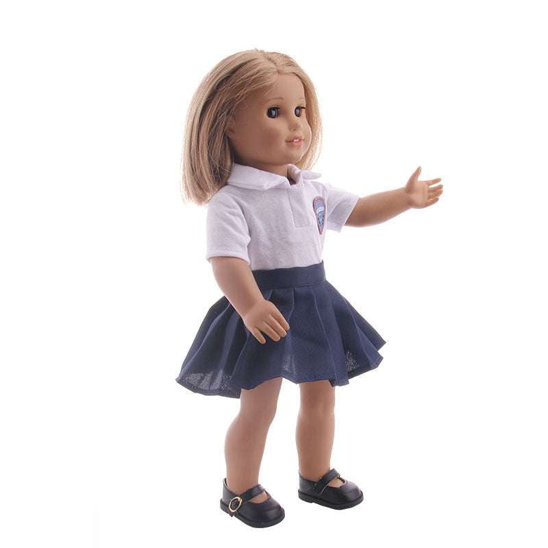 18 inch dollwear, doll school outfit, quality doll uniforms - available at Sparq Mart