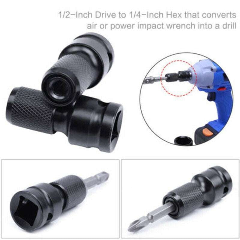 Electric Screw Adapter, Hex Wrench Adapter, Wrench Conversion Head - available at Sparq Mart