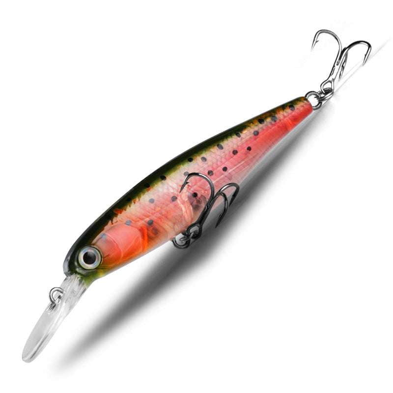 Colorful Tossing Minnows, Durable Fishing Lures, Floating Mino Lures - available at Sparq Mart