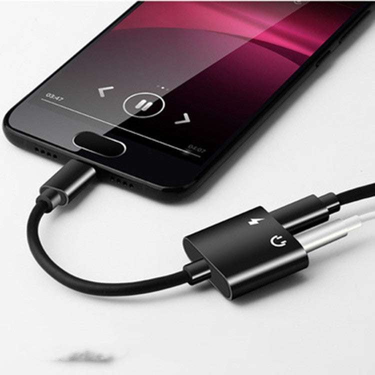 Headset Charging Adapter, Music Adapter Cable, Phone Audio Accessory - available at Sparq Mart