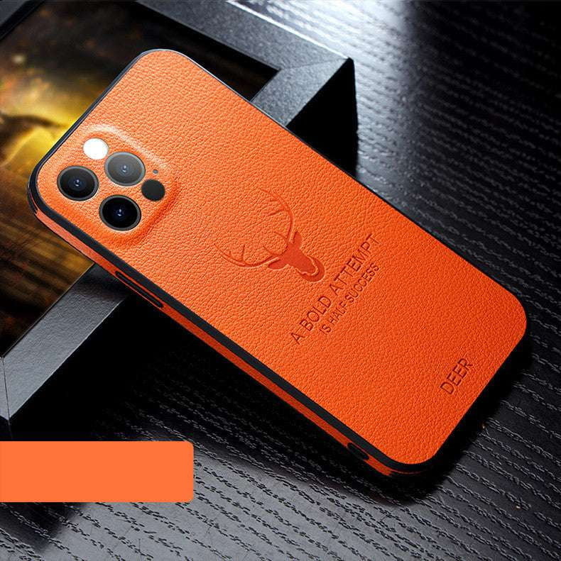 anti-drop lens guard, iPhone lens protection, leather grain cover - available at Sparq Mart