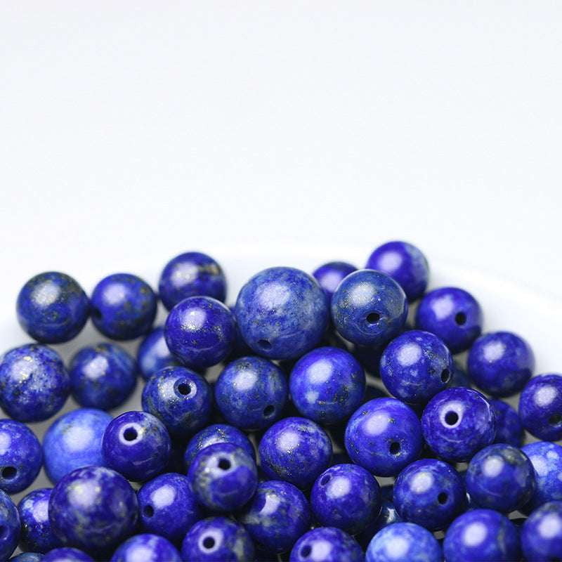 Genuine Lapis Beads, Lapis Lazuli Rounds, Natural Lapis Gemstones - available at Sparq Mart