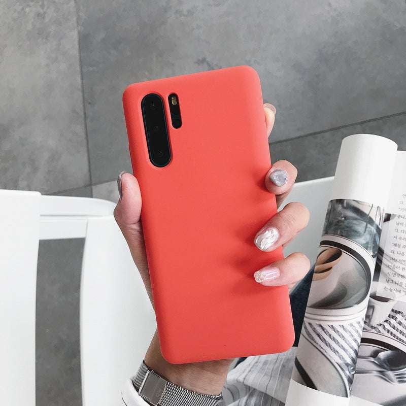 drop-proof case, liquid silicone phone case, protective phone cover - available at Sparq Mart