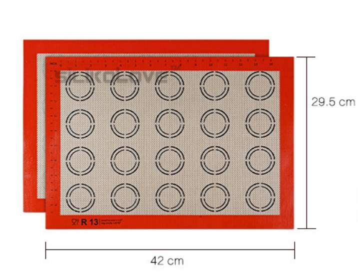 Macaron Baking Mat, Nonstick Macaron Sheet, Oven Silicone Liner - available at Sparq Mart