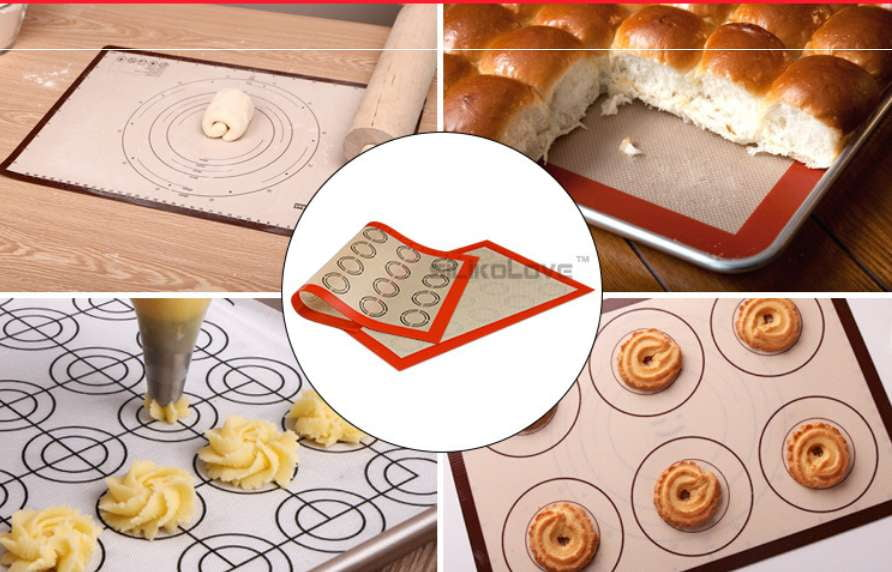 Macaron Baking Mat, Nonstick Macaron Sheet, Oven Silicone Liner - available at Sparq Mart