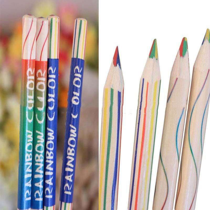 Creative Coloring Tools, Quality Art Supplies, Rainbow Pencils Set - available at Sparq Mart