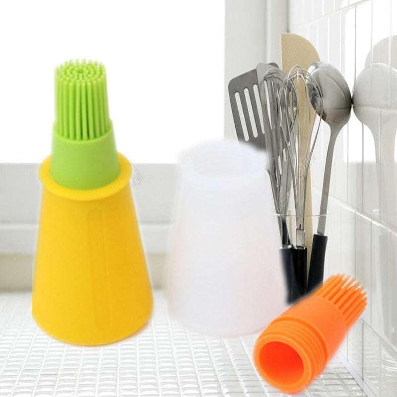 Lint-Free Baking Tool, Oil Dispensing Brush, Silicone Bottle Brush - available at Sparq Mart