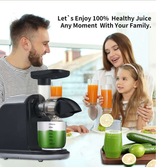 high yield juicer, quiet juice extractor, slow masticating juicer - available at Sparq Mart