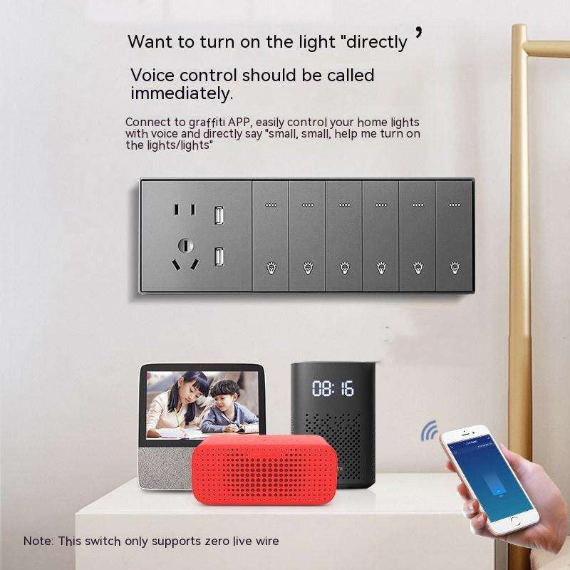 Smart Home Switch, Voice Control Switch, Wireless Light Switch - available at Sparq Mart