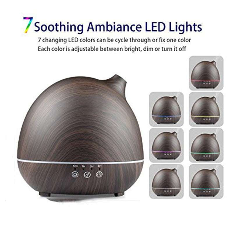 Aromatherapy Oil Diffuser, Essential Oil Vaporizer, Ultrasonic Spa Humidifier - available at Sparq Mart