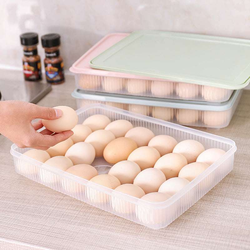 Colorful Egg Holders, Plastic Egg Cartons, Transparent Egg Containers - available at Sparq Mart