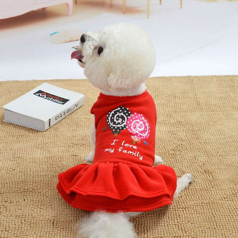 Princess Dog Outfit, Stylish Puppy Dress, Teddy Dog Apparel - available at Sparq Mart