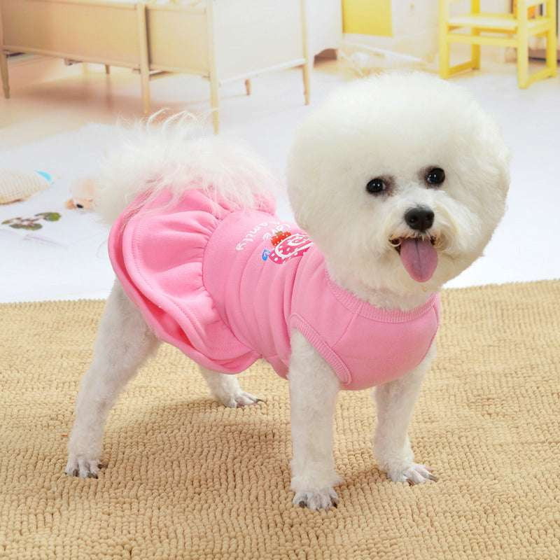 Princess Dog Outfit, Stylish Puppy Dress, Teddy Dog Apparel - available at Sparq Mart