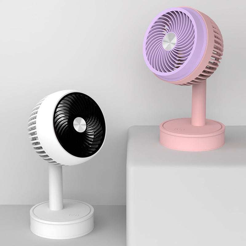 Eco-Friendly Small Fan, Rechargeable Mini Desk Fan, Silent Portable USB Fan - available at Sparq Mart