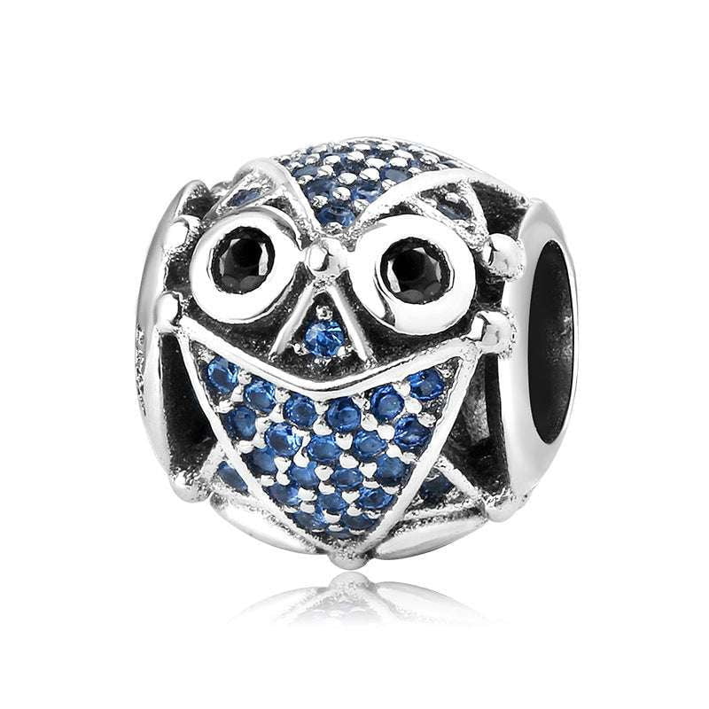 DIY Bead Charms, Owl Silver Beads, Sterling Charm Animals - available at Sparq Mart