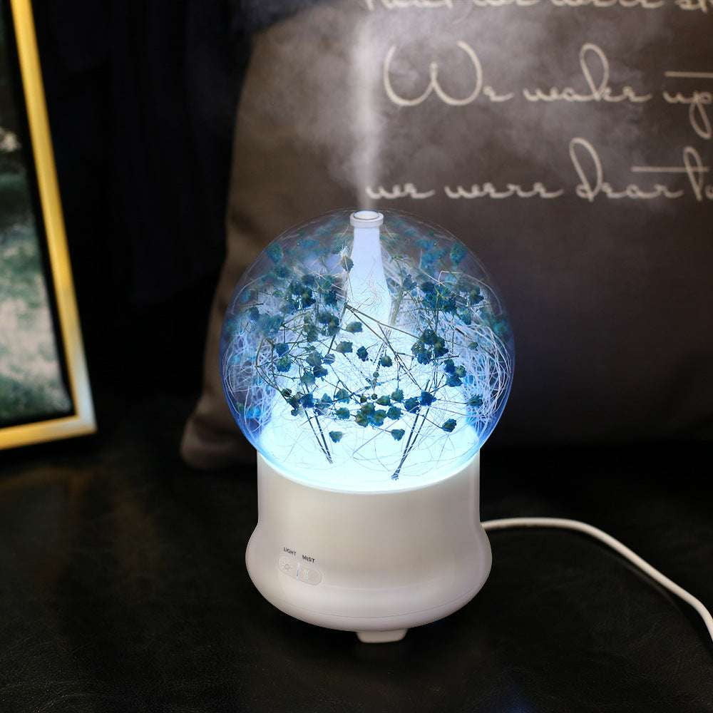 floral aroma diffuser, relaxing aromatherapy vaporizer, serene scent disperser - available at Sparq Mart