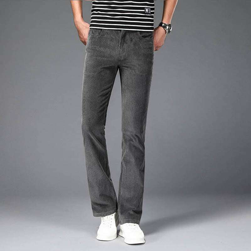 Korean pants, slim flared pants, stretch pants - available at Sparq Mart