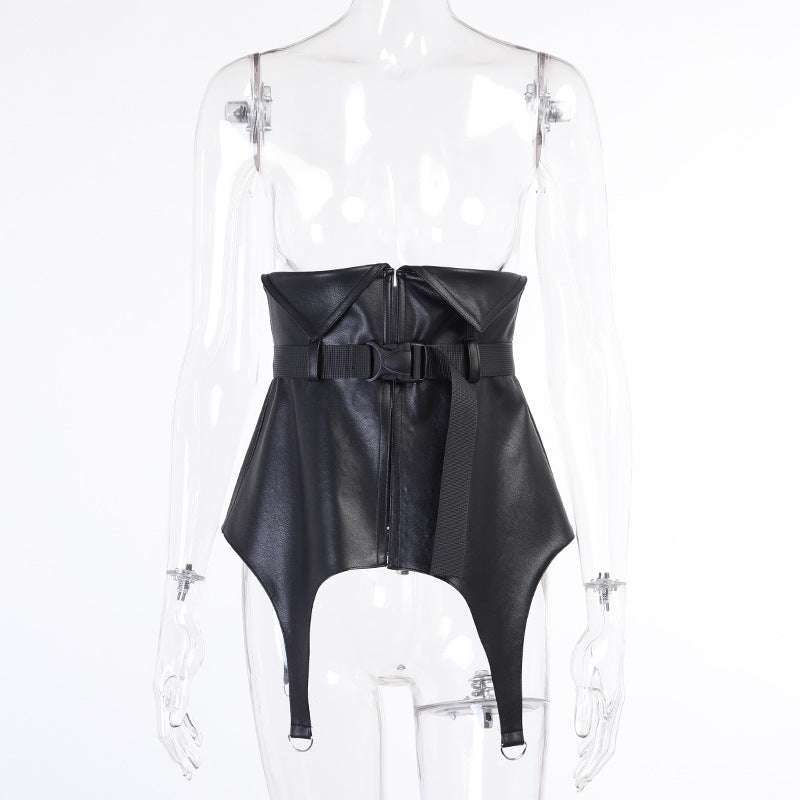 Online Shopping, Stylish PU Corsets - available at Sparq Mart