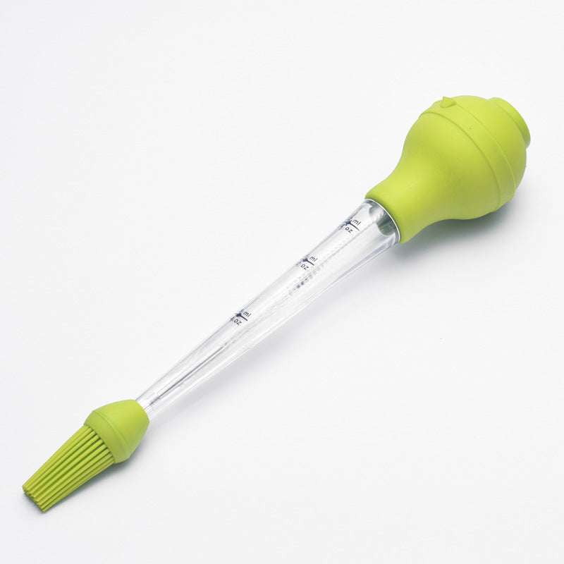 Barbecue Marinade Injector, Grill Seasoning Injector, Silicone Flavor Syringe - available at Sparq Mart