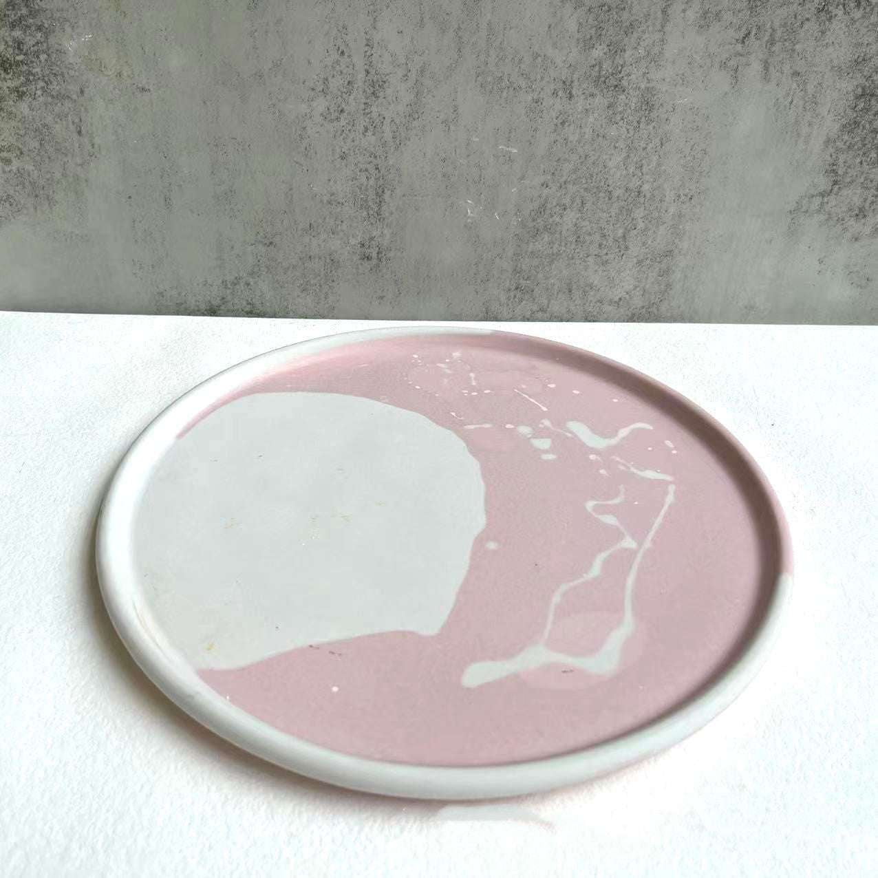 DIY Round Tray Mold, Large Resin Tray Mold, Silicone Crafting Molds - available at Sparq Mart