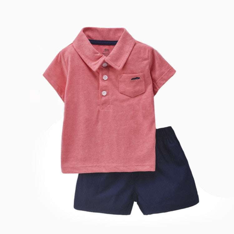 Colorful Kids Clothes, Infant Solid Outfits, Two-piece Baby Sets - available at Sparq Mart