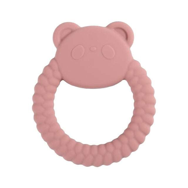 Baby Chewing Toy, Infant Gum Soother, Silicone Rabbit Teether - available at Sparq Mart