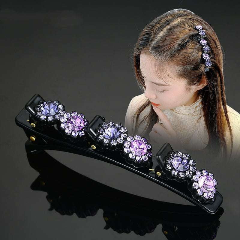 Children's Decorative Hairclip, Rhinestone Hairpin Accessory, Stylish Hair Clip - available at Sparq Mart