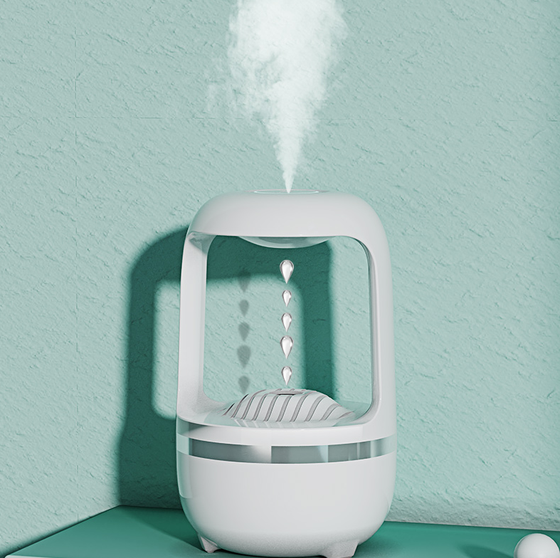 Anti Gravity Humidifier, Aromatherapy Machine, Water Drop Backflow - available at Sparq Mart