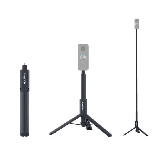 Apple compatible tripod, invisible interface, mini selfie stick - available at Sparq Mart