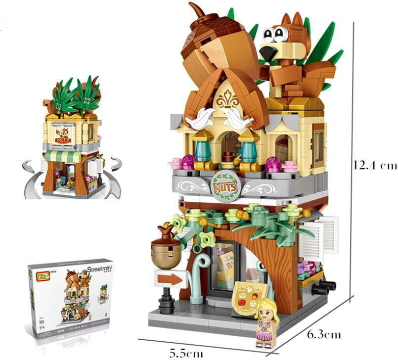 Street Scene Blocks Building Block Set Toy Shop Blocks - available at Sparq Mart