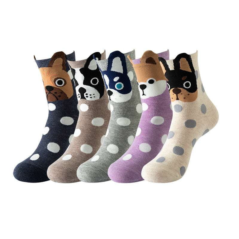 Animal pattern socks, Casual print socks, Colorful long socks - available at Sparq Mart