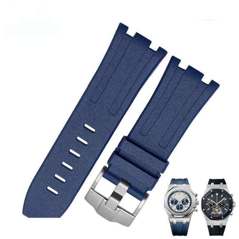 durable silicone straps, Fashionable watch straps, fluorine rubber bands - available at Sparq Mart