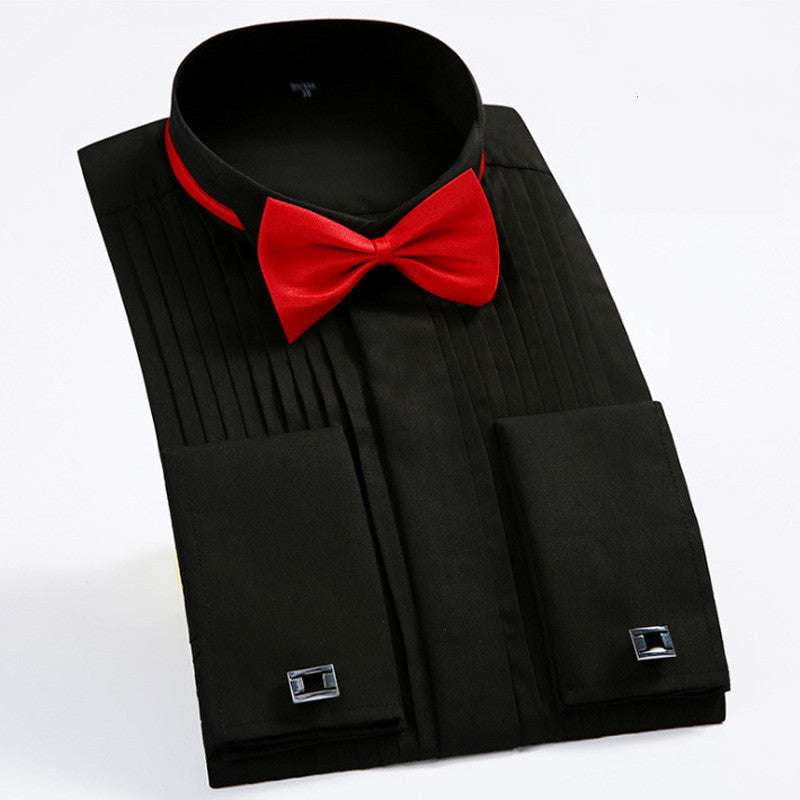 Elegant Dress Shirts, French Cuff Shirts, Men's Cufflink Shirts - available at Sparq Mart