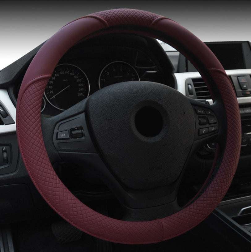 braid interior car accessories, ice silk car steering wheel cover, non-slip car accessories - available at Sparq Mart