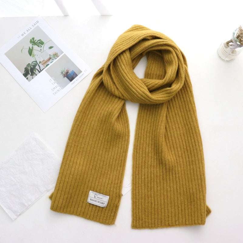 Knitted Stripe Scarves, Unisex Scarves Online, Winter Scarf Fashion - available at Sparq Mart