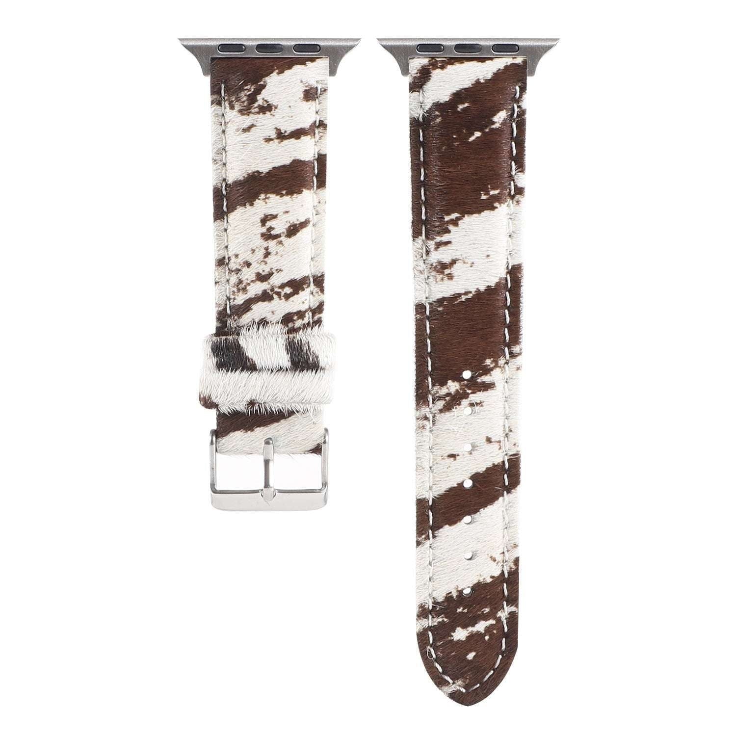 Animal Print Band, Fashionable Leather Strap, Leopard Watch Strap - available at Sparq Mart