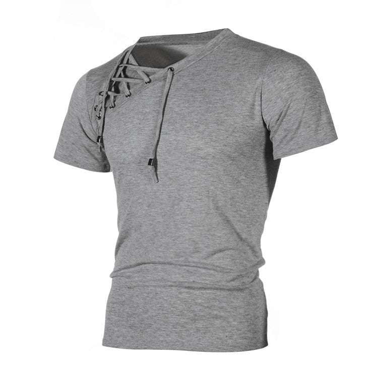 Men's Fashion Tee, Short Sleeve Modal, Slim Fit T-Shirt - available at Sparq Mart