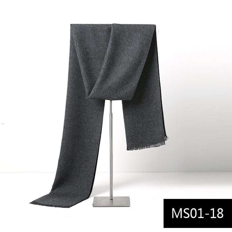 Autumn Chic Accessory, Cashmere Warm Scarf, Men's Winter Scarf - available at Sparq Mart