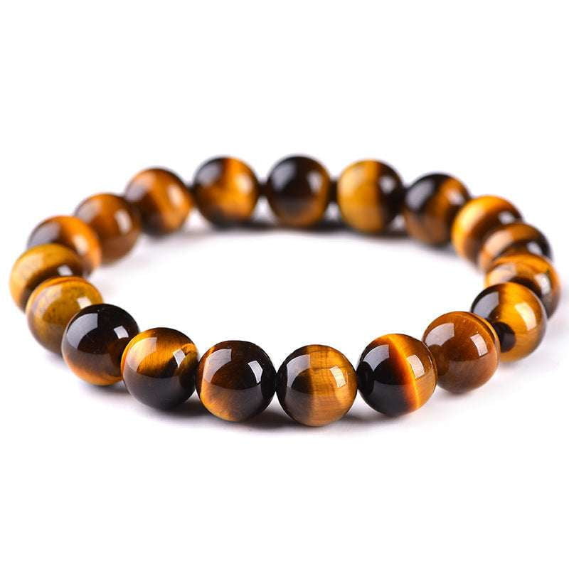 Fashionable tiger eye accessory, Natural gemstone jewelry, Stylish tiger eye bracelet - available at Sparq Mart