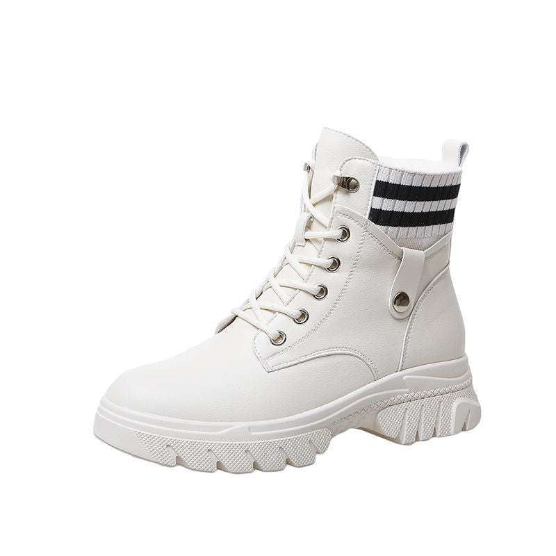 comfortable winter footwear, fleece lined boots, microfiber leather booties - available at Sparq Mart