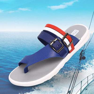 Casual Men's Slides, Durable PVC Slippers, Summer Comfort Sandals - available at Sparq Mart