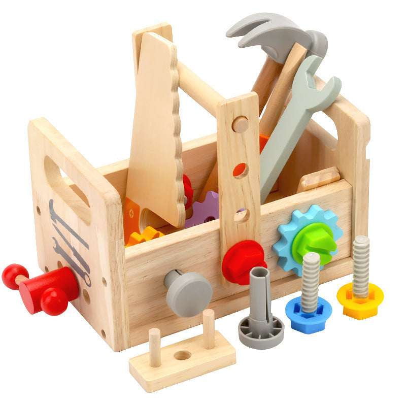 Educational Wooden Toy, Interactive Assembly Toy, Sustainable Kids Car - available at Sparq Mart