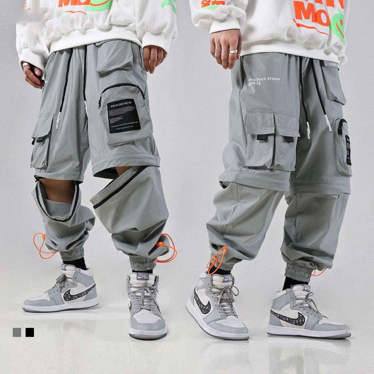 Cotton Work Pants, Men's Cargo Pants, Straight Fit Trousers - available at Sparq Mart